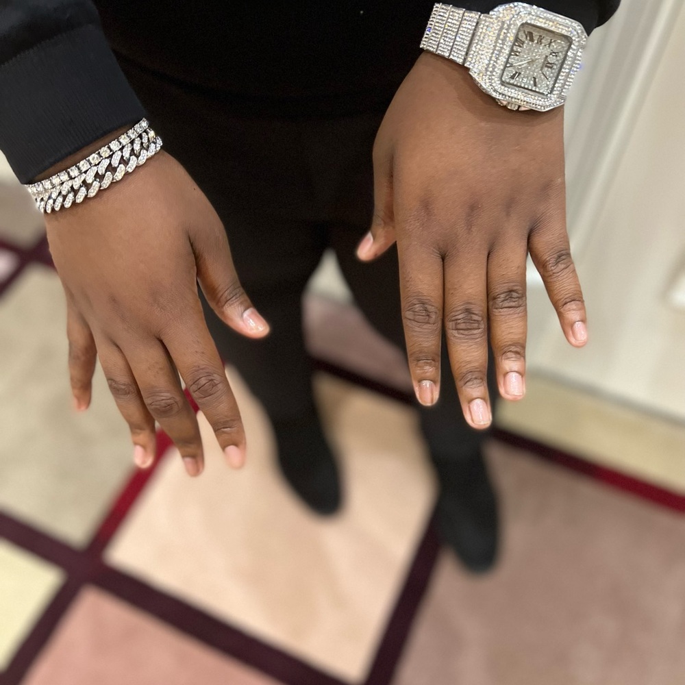 Men’s Diamond Encrusted Watch